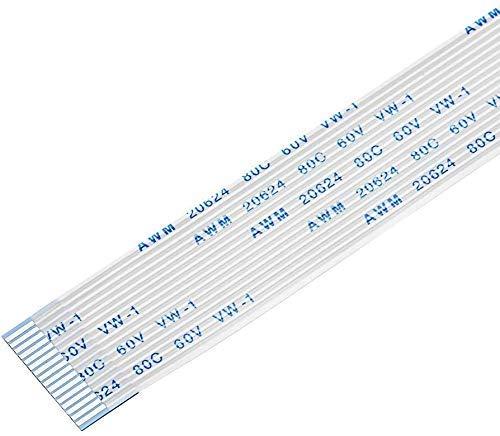 16 Pin 1mm Pitch 200mm Same Side Connection FFC Ribbon Flexible Flat Cable view 2