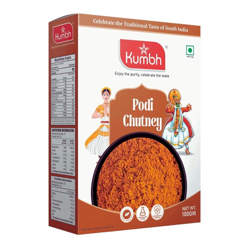 Kumbh Podi Chutney 100 Gm view 2