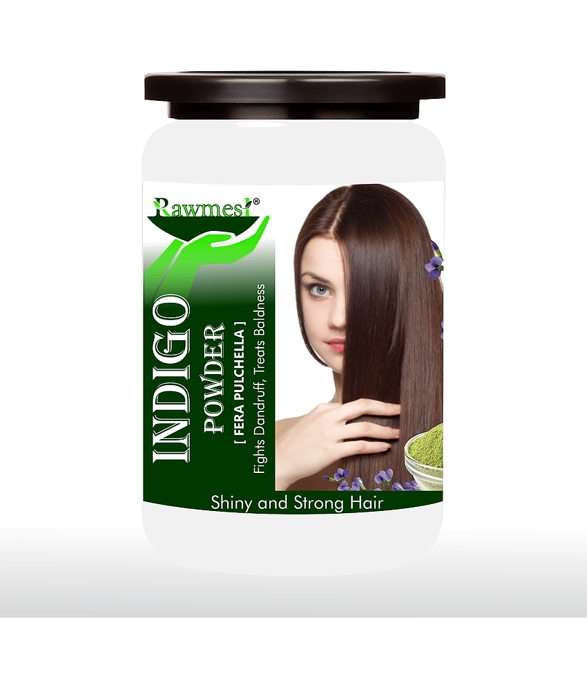 rawmest 100% Pure Indigo Powder Natural Henna 300 g Pack of 3 view 2