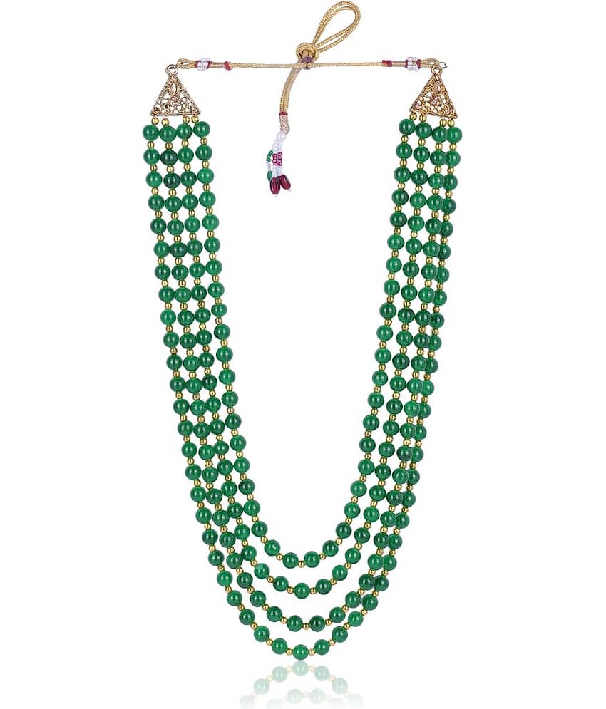 Wedding Groom Mala & Brooch Set for Men view 2