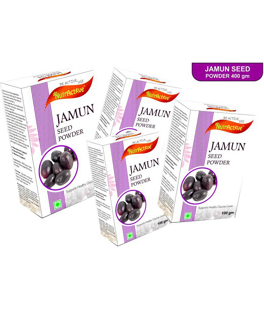 Nutractive Jambu Beej Jamun Powder Powder 100 Gm Pack of 4