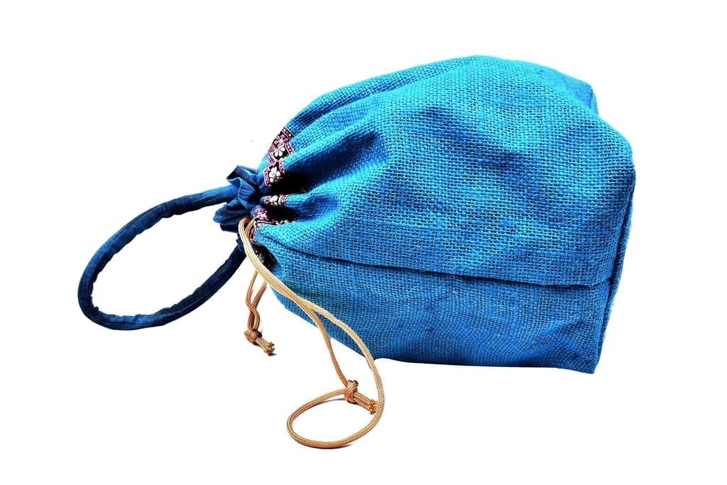 JUTE GIFT WRAP BAG view 2