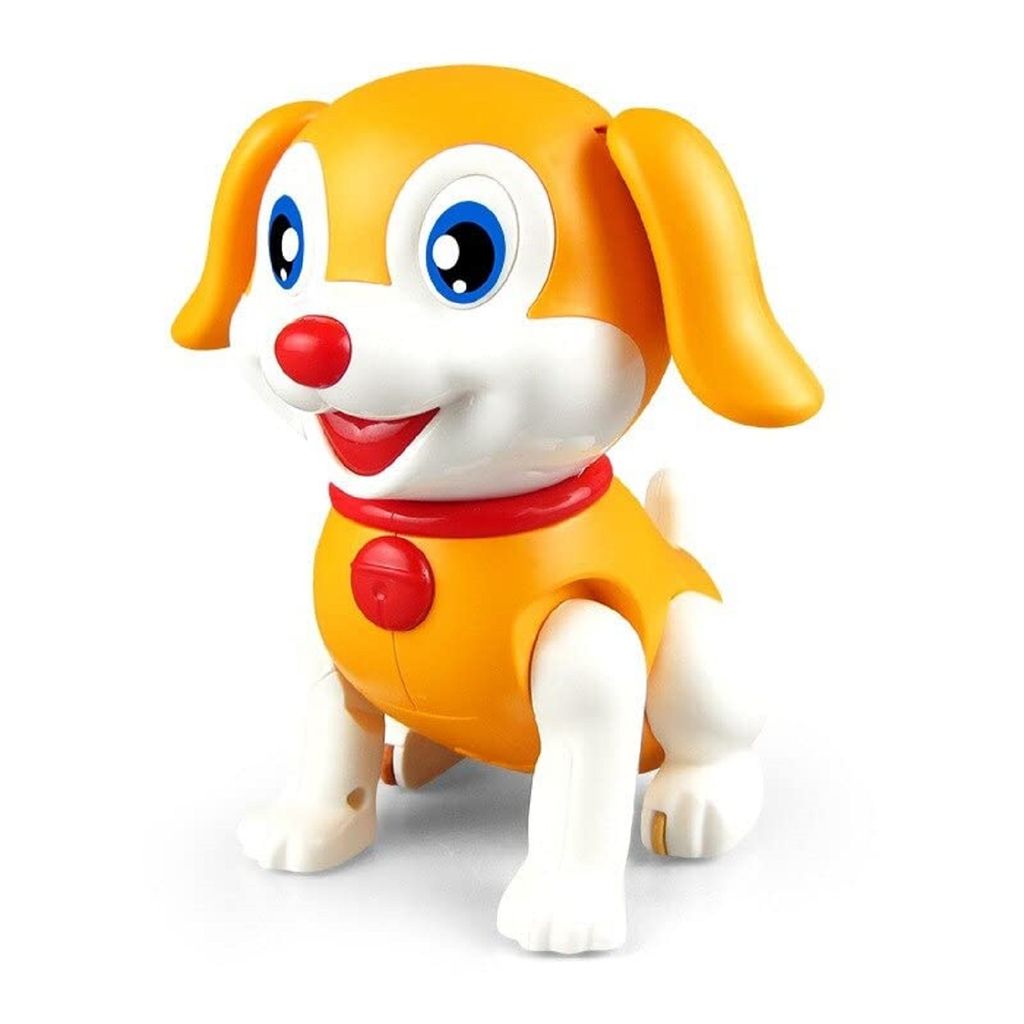 KTRS ENTERPRISE Rotating Electronic Dog Walking Dog Musical Lighting Dog Dancing Dog Robot Cute Cartoon Dog Intelligence Small Dog Best Gift Toys for Kids,Baby,Boys,Girls 3 Years view 2
