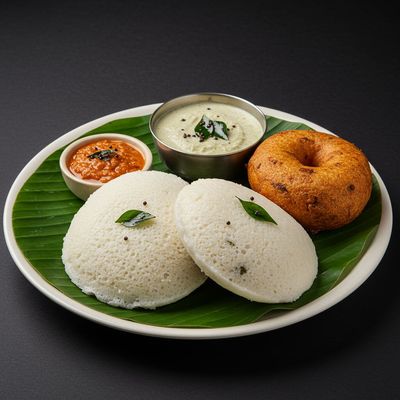 Idly 2Pc & Vada 1Pc