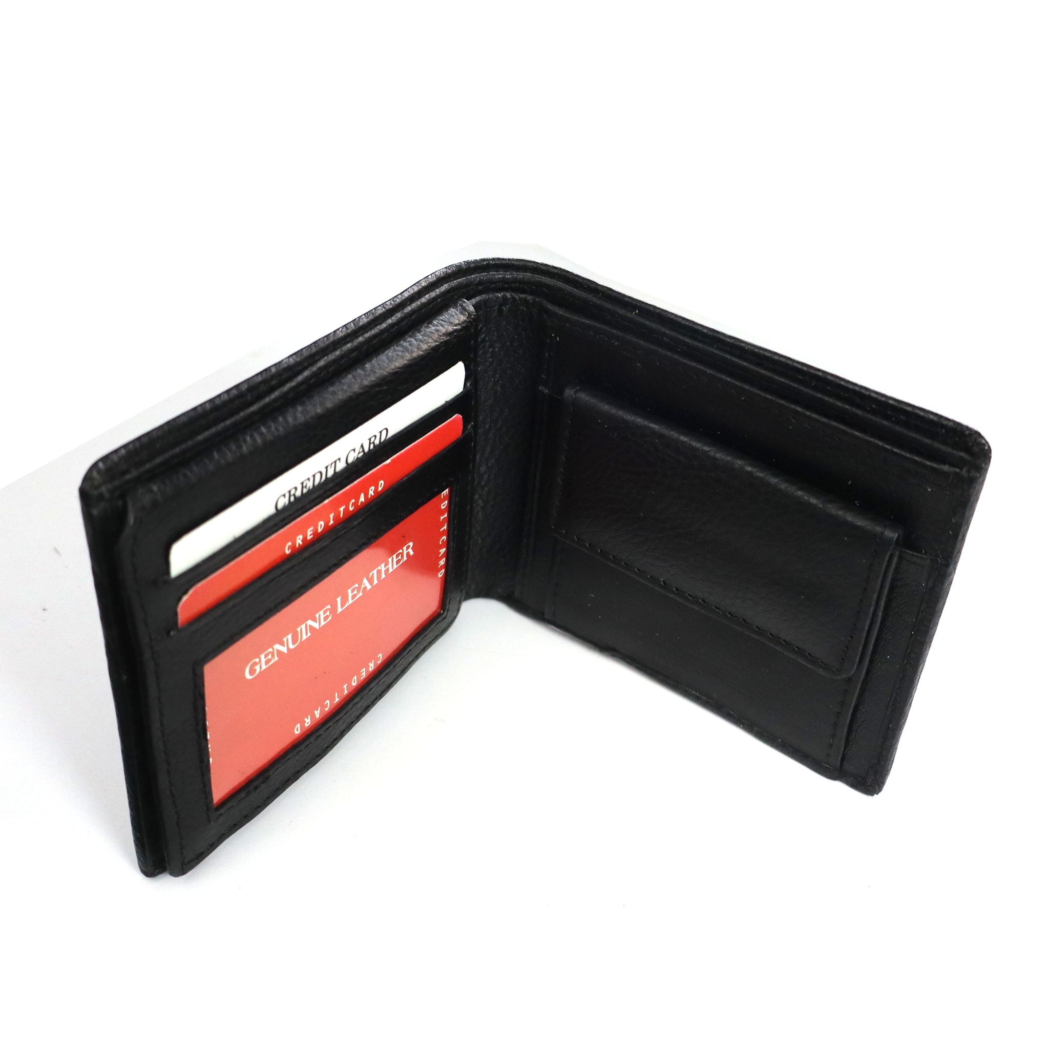 Handmade Quality Leather Wallet for Men FHS view 2