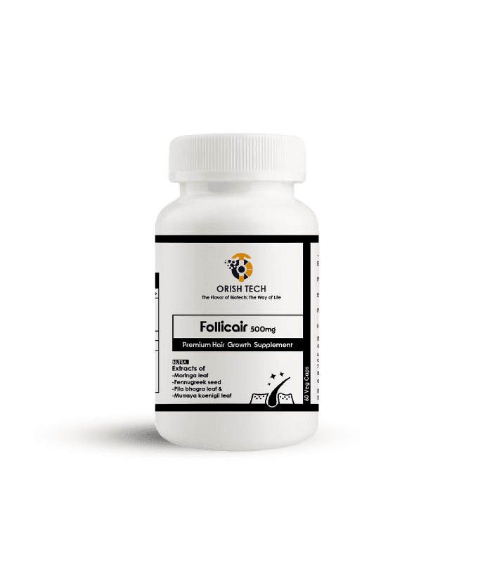 Follicair Premium Hair Growth Supplement 500mg