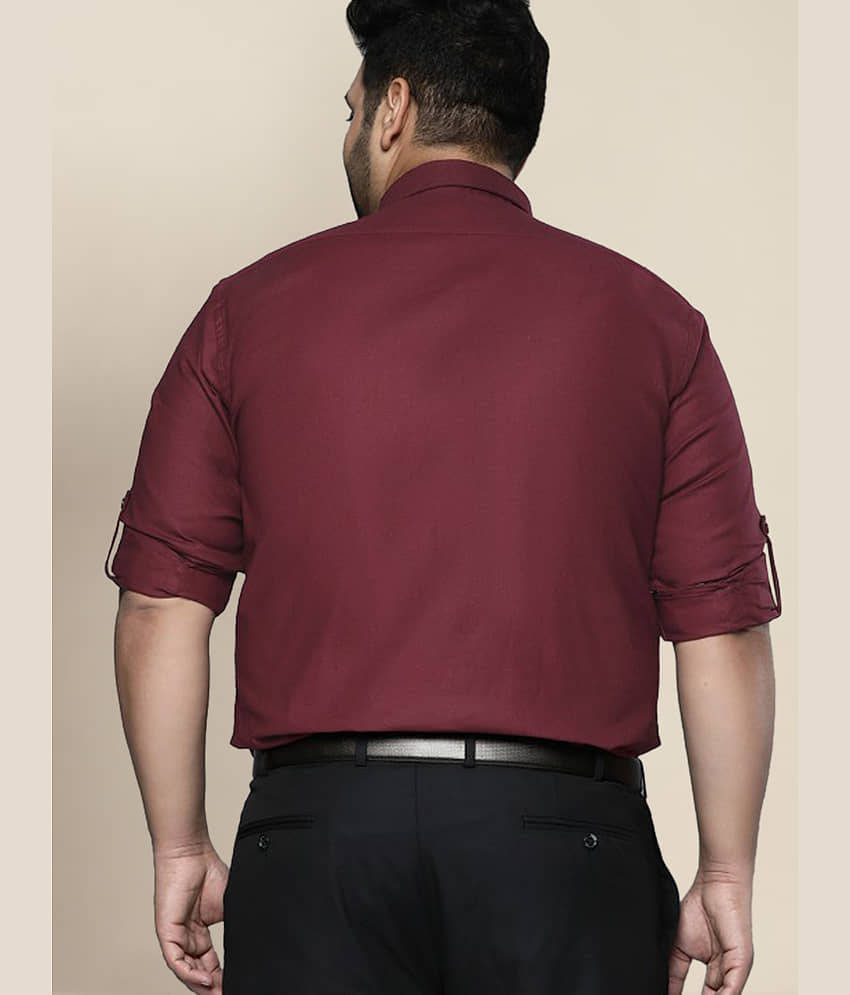 ADWYN PETER 100% Cotton Regular Fit Solids Full Sleeves Men's Casual Shirt - Black ( Pack of 1 ) view 2