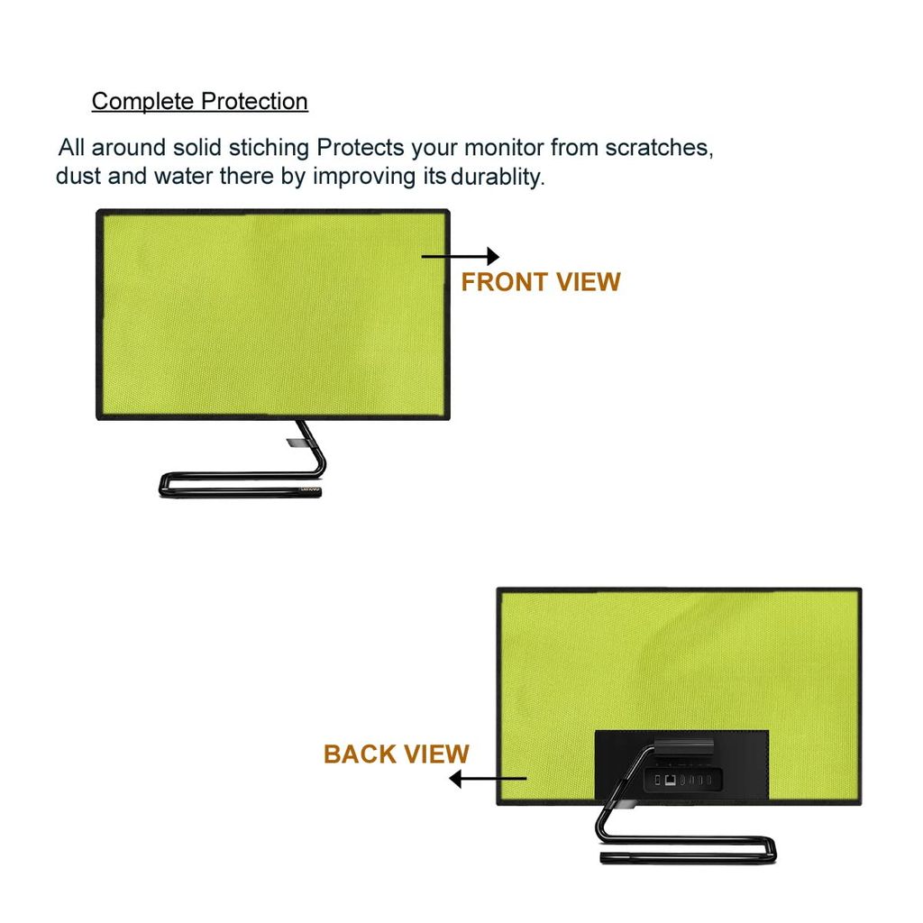 PalaP Super Premium Dust Proof Monitor Cover for ASUS All in ONE Desktop 21.5 inches (Green) view 2