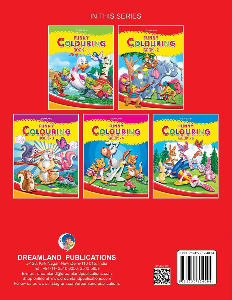 Funny Colouring - Part 2 [Paperback] Dreamland Publications view 2