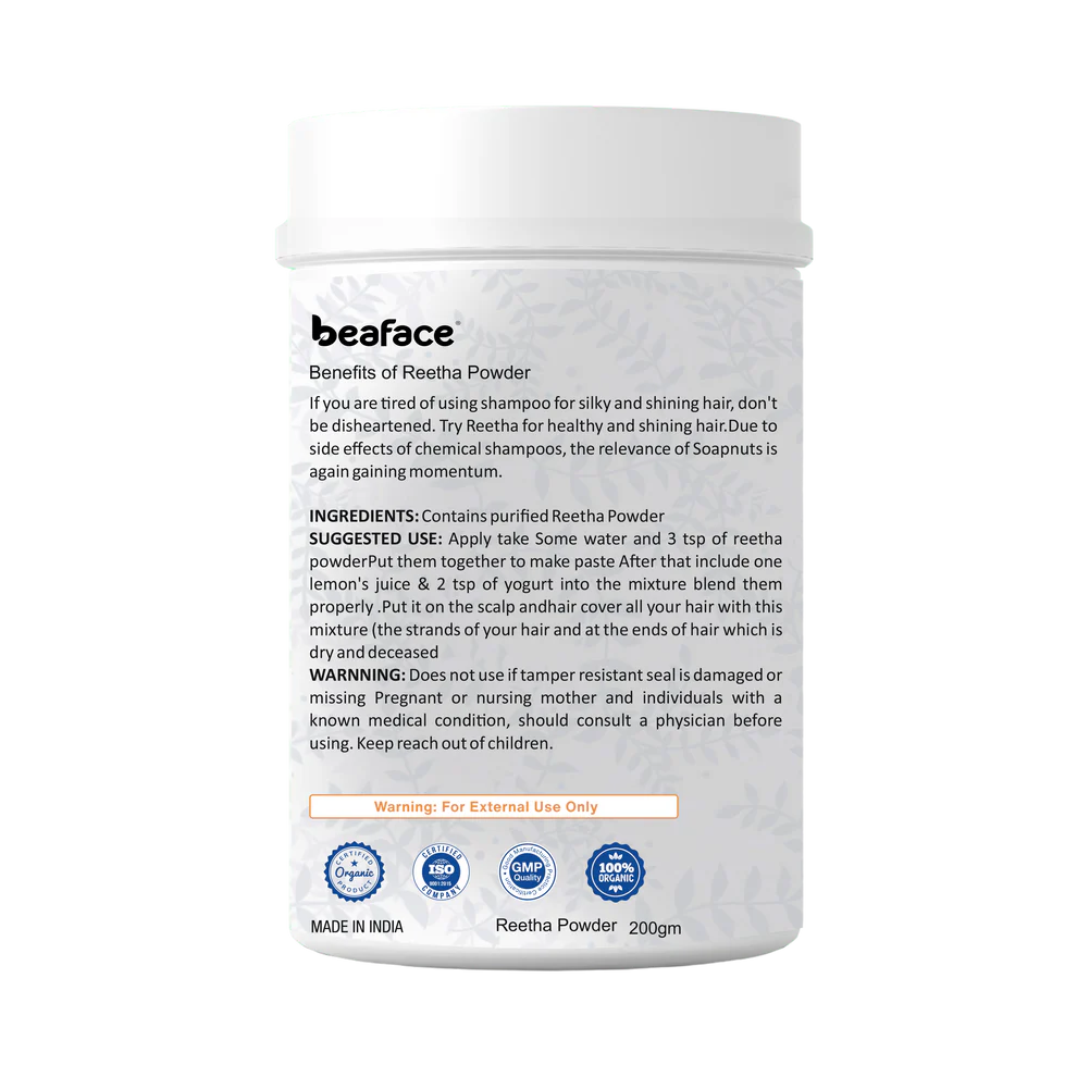 Reetha-powder-damp-hair-scalp-hair-strengthen view 2