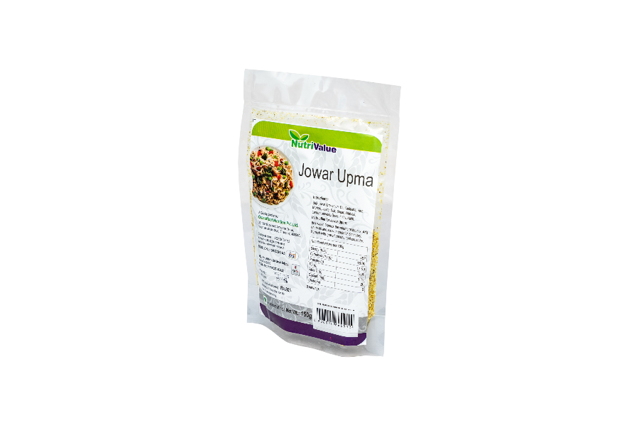 NutriValue Jowar Upma 150g - Ready to cook Upma, 3 servings view 2
