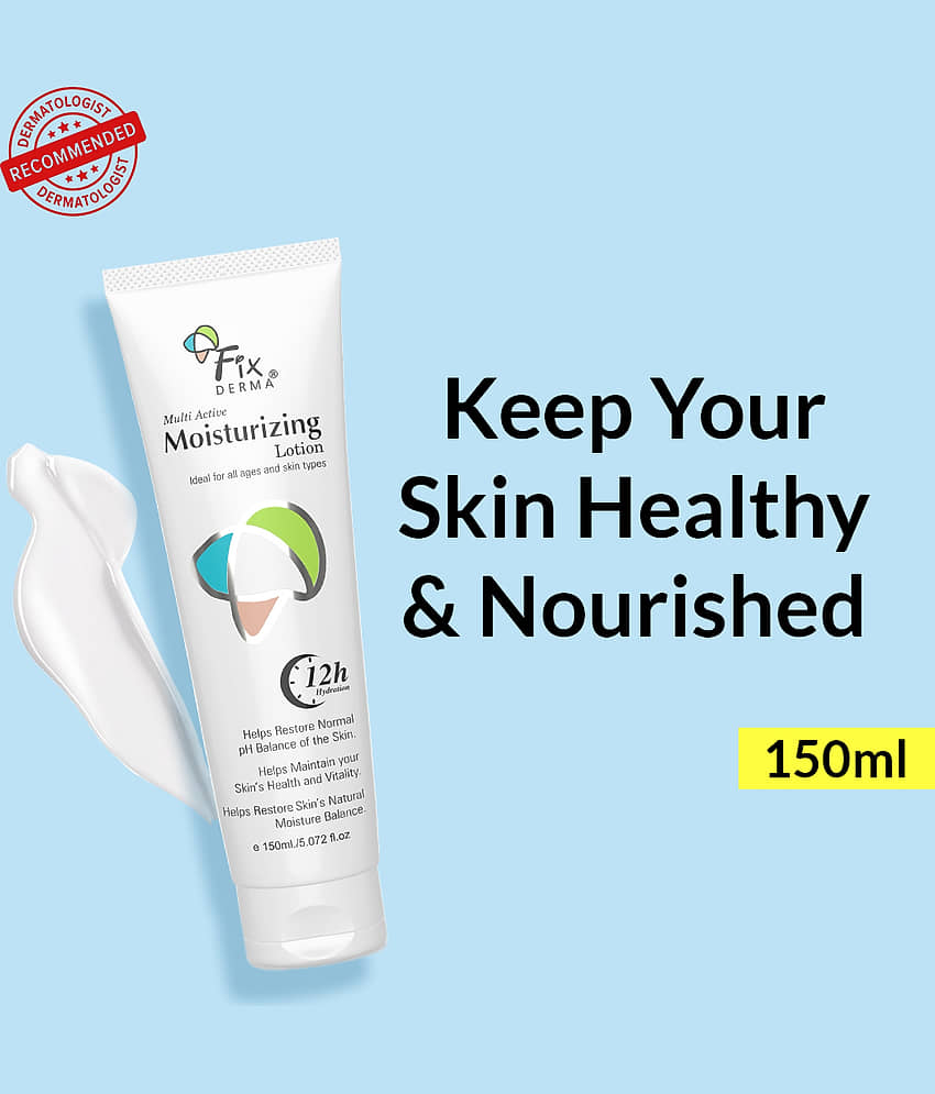 Fixderma Multiactive Moisturizing Lotion for Daily Moisturizer Provides Hydration & Calmness 150 ml view 2