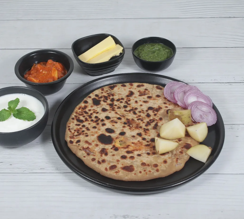 Aloo pyaz parantha