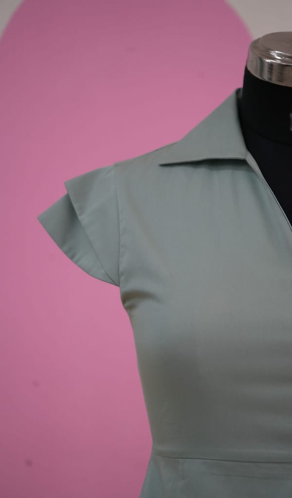 Pistachio Green Elegance Dress view 2