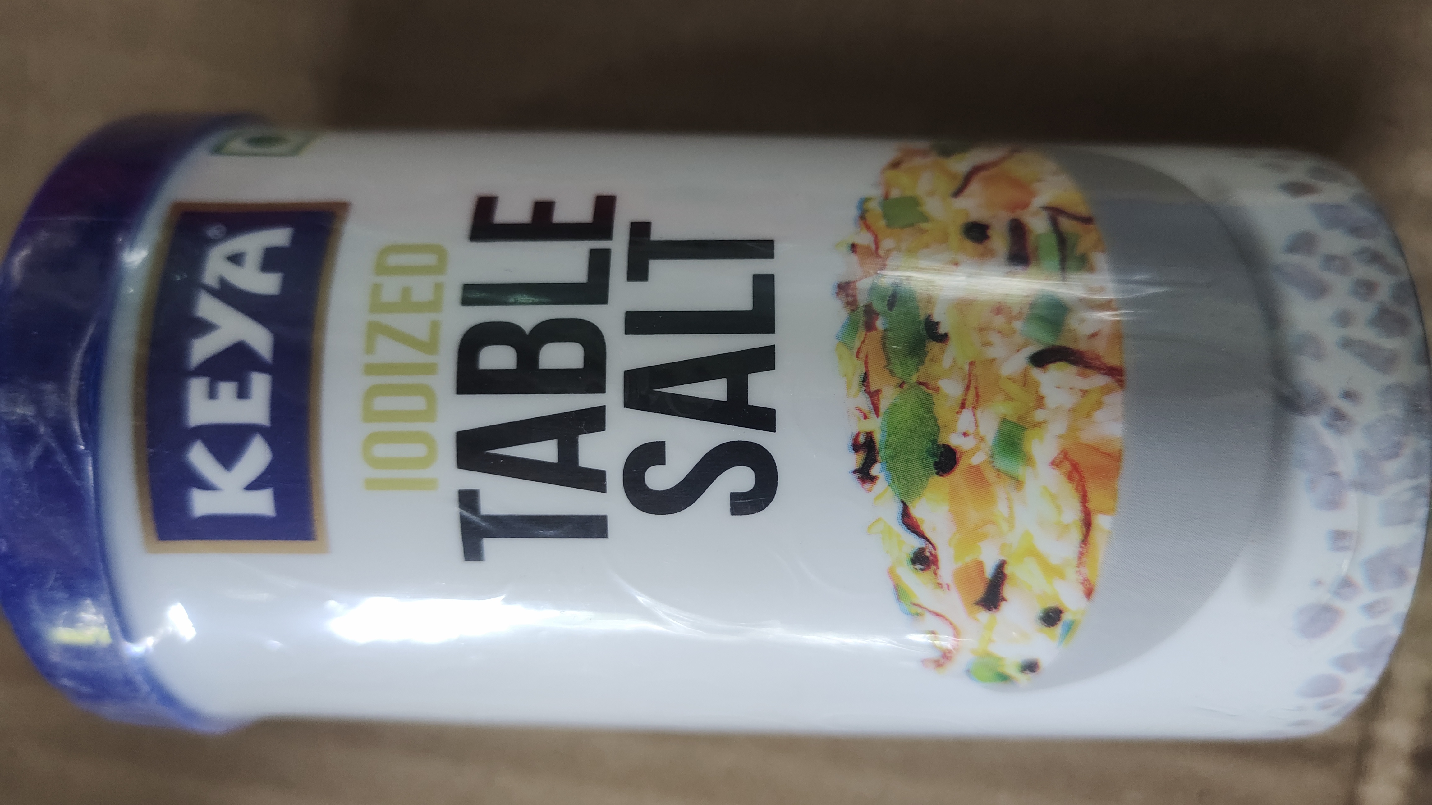 Keya iodized table salt