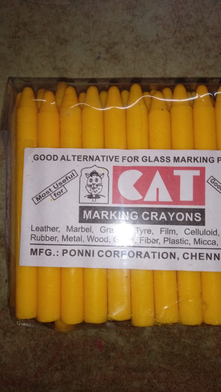 INDUSTRIAL MARKING CRAYONS/ CHALK Slim 72 PCS 1 Box