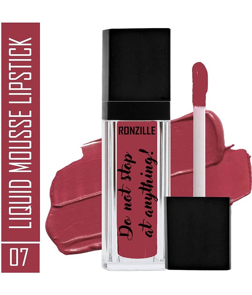 Ronzille - Fuchsia Pink Matte Lipstick 10
