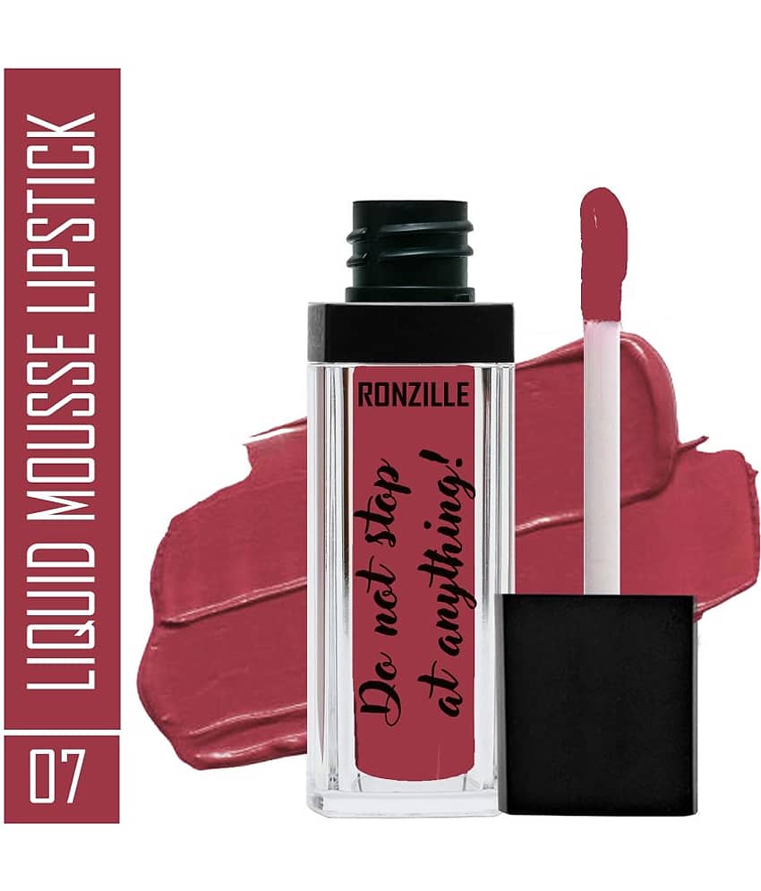 Ronzille - Fuchsia Pink Matte Lipstick 10 view 2