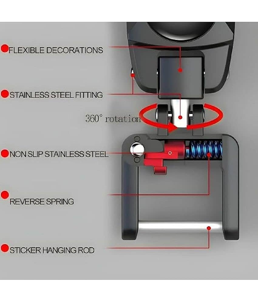 BANISTROKES Black Color Fob Key Heavy Duty Replacement Logo Keychain Compatible With Nexon/Harrior/Punch/Tiago/Tigor/Altros/Safari/AND all Model Car Bike view 2