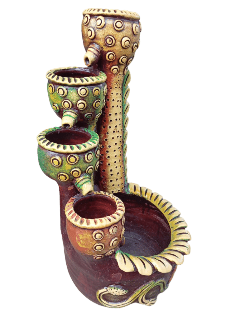 Terracotta Water Fountain - 1 Unit view 2