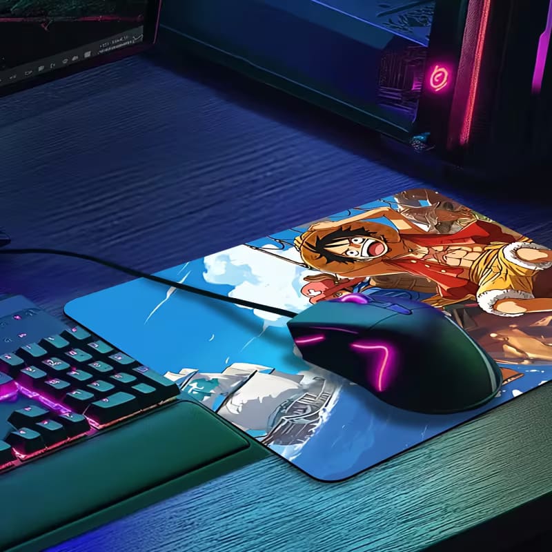 Mouse Pad Adventure L--Rubber, Non-Slip Base, Ideal for Office, Study and Gaming, Portable and Durable, Desk Mat view 2