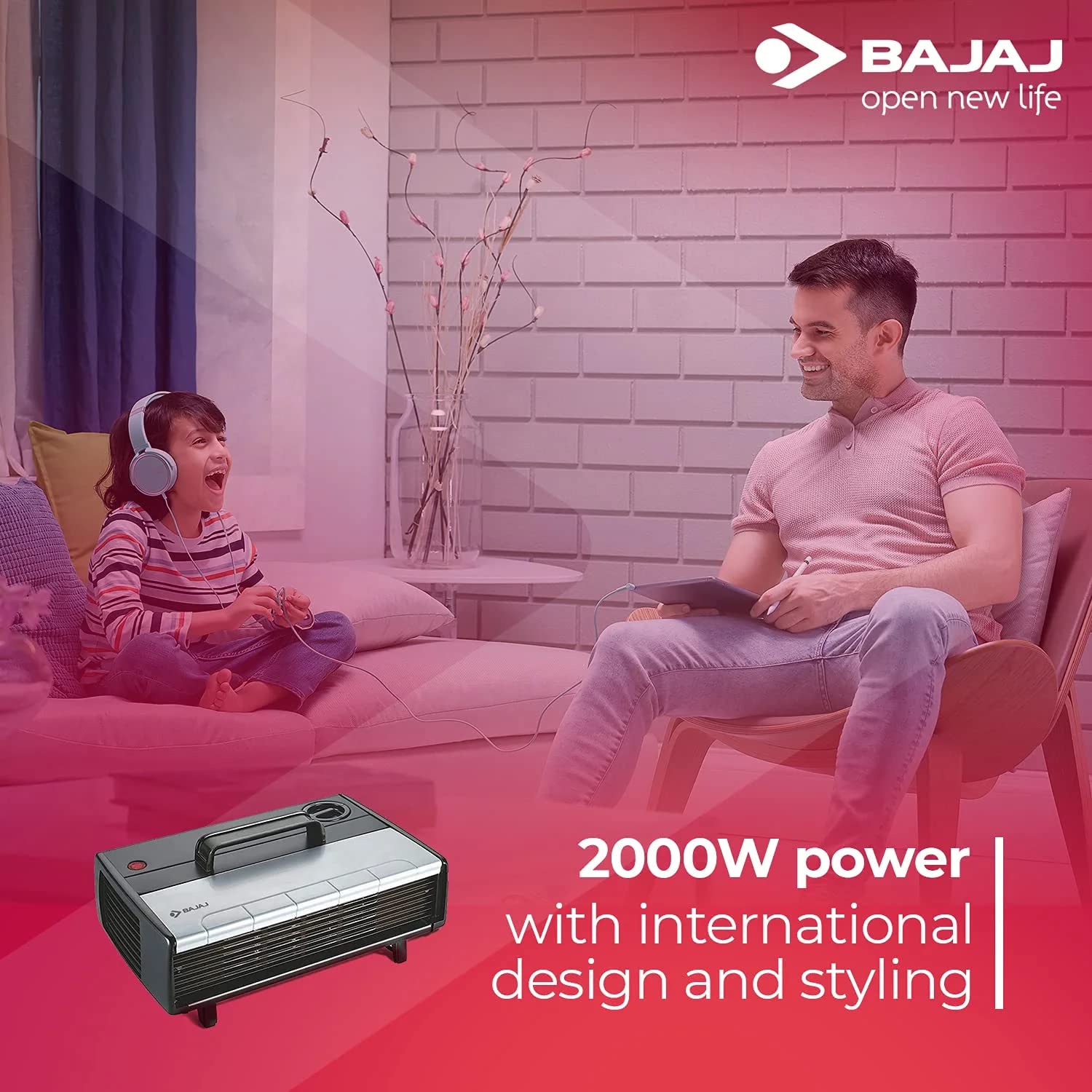 Bajaj Majesty RX7 2000-Watt view 2