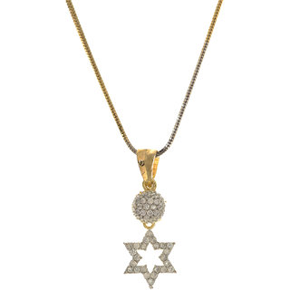 Hetprit Trendy Brass Pendent Combo Set For Women view 2
