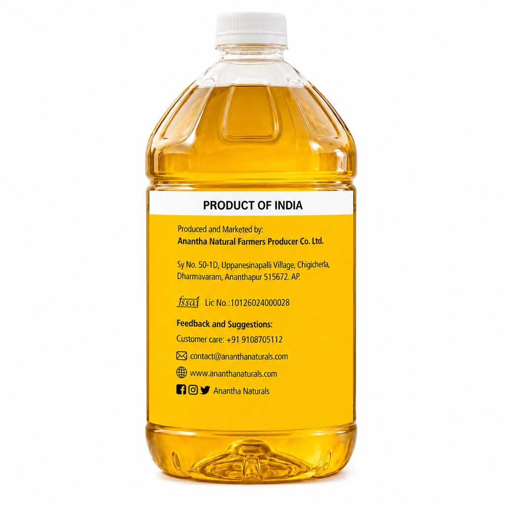 Sunflower oil view 2