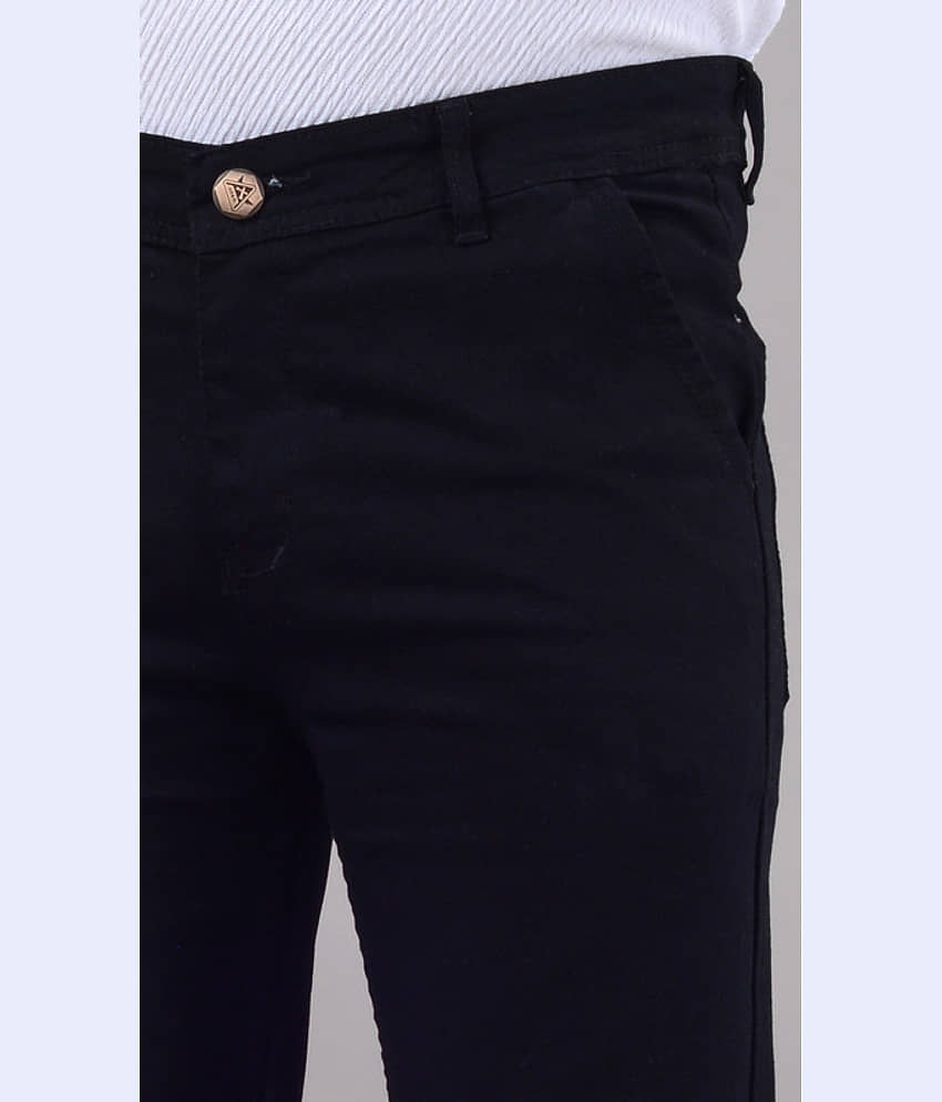 MOUDLIN Regular Fit Basic Men's Jeans - Black ( Pack of 1 ) view 2