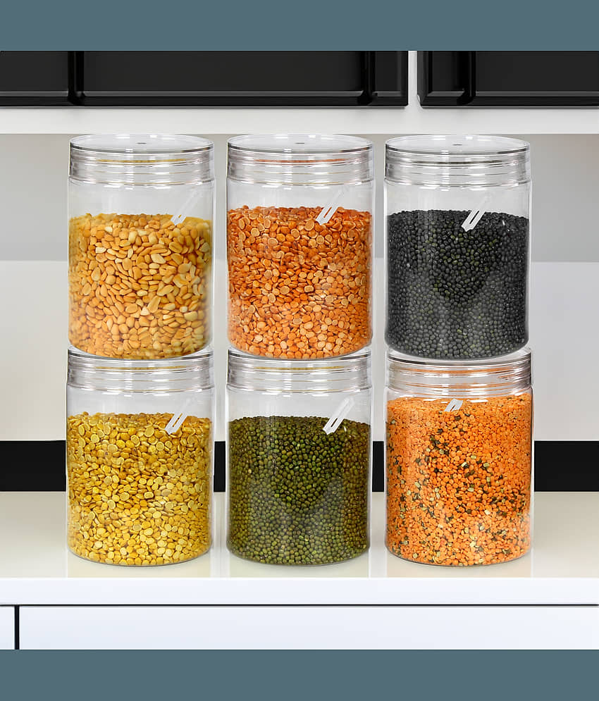 PearlPet Tiffany_1000ml PET Transparent Multi-Purpose Container ( Set of 6 ) view 2