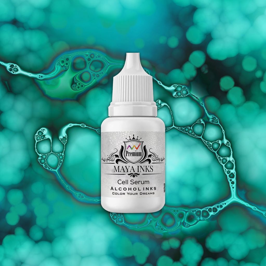 Cell serum for resin art