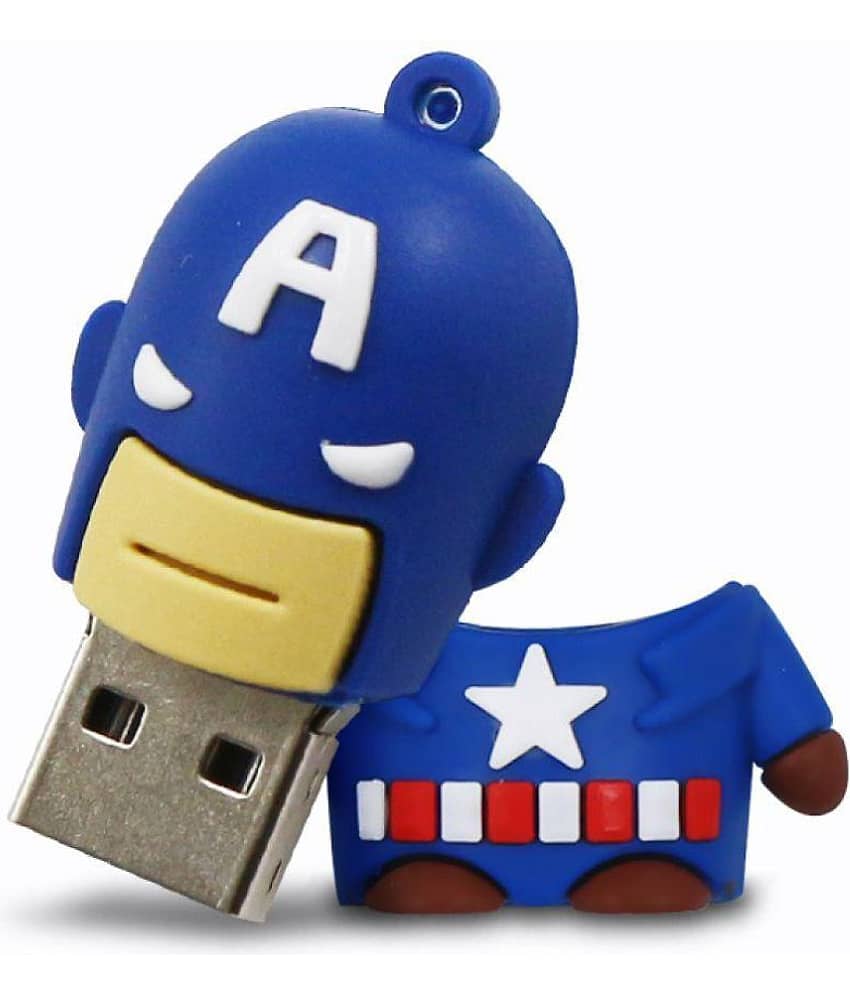 Pankreeti PKT480 Captain America 16GB USB 2.0 Fancy Pendrive Pack of 1 view 2