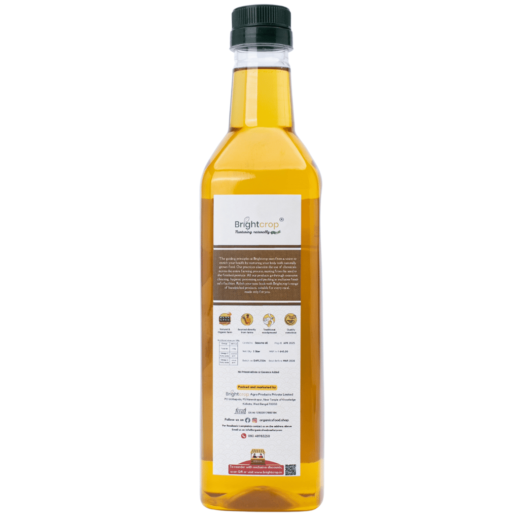 Sesame Oil (1 Liter Bottle) view 2