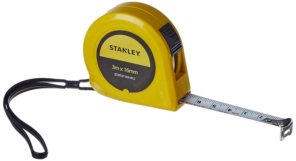 Stanley Measuring Tapes Short Tape Rules With Lock 3M X 16Mm STHT37163-812 view 2