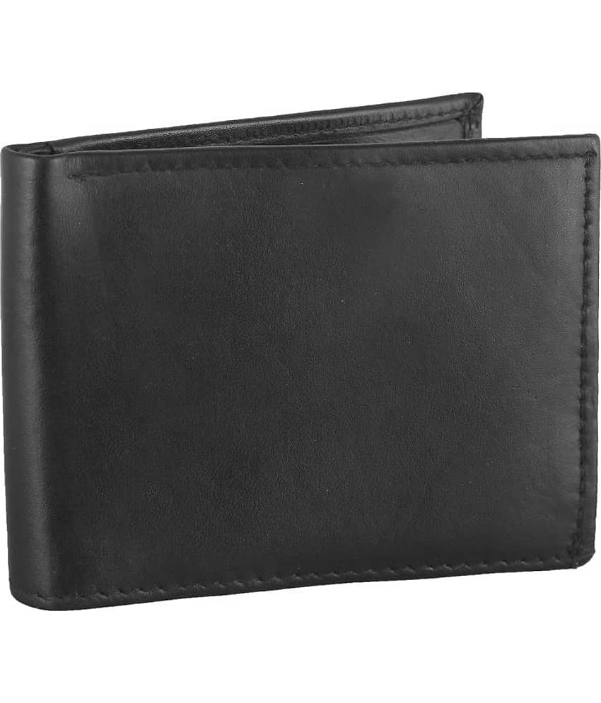 Eugenie Club Black 100% Leather Men's RFID Wallet,Regular Wallet ( Pack of 1 ) view 2