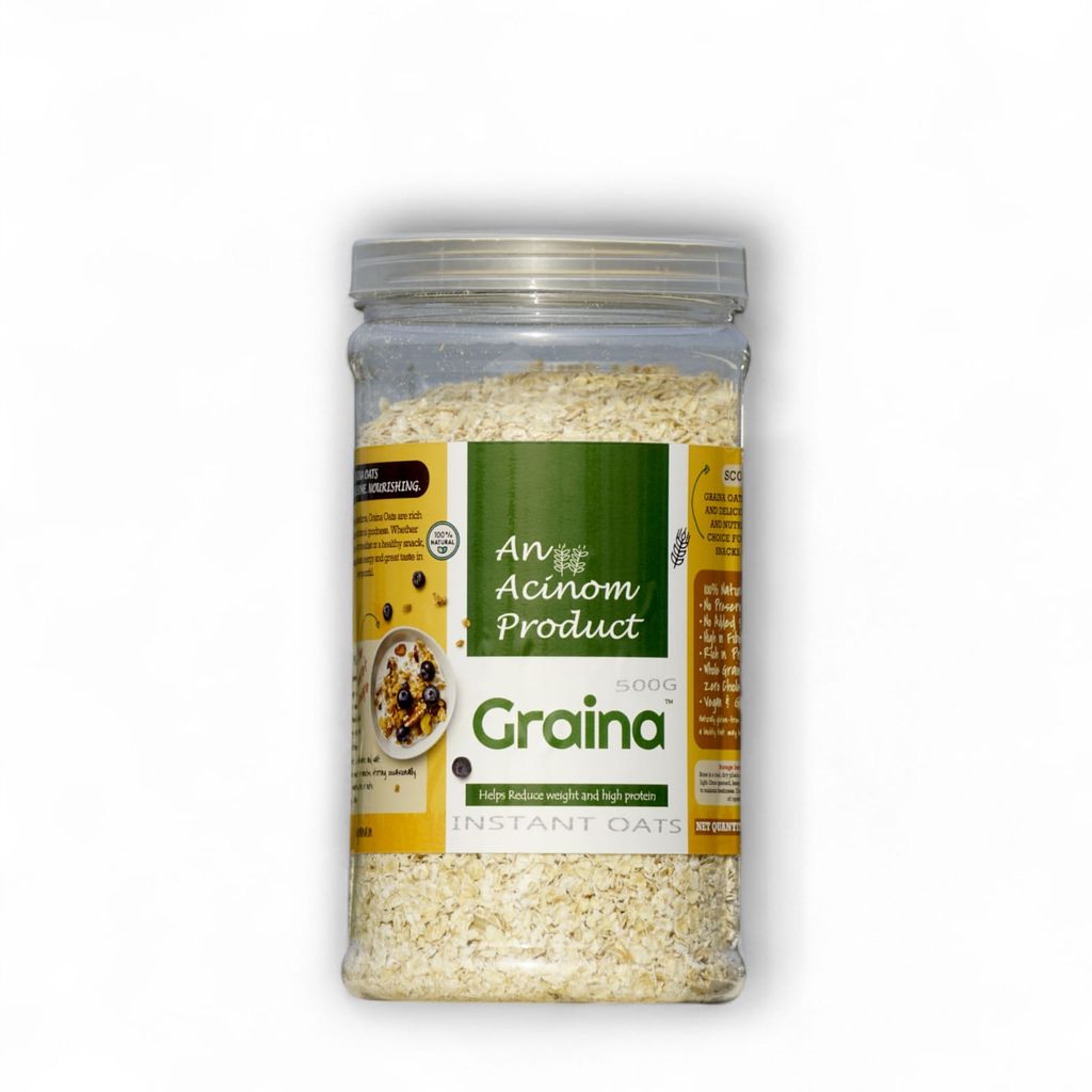 Graina Oats - Instant & Rolled Oats | High Protein & Fiber view 2