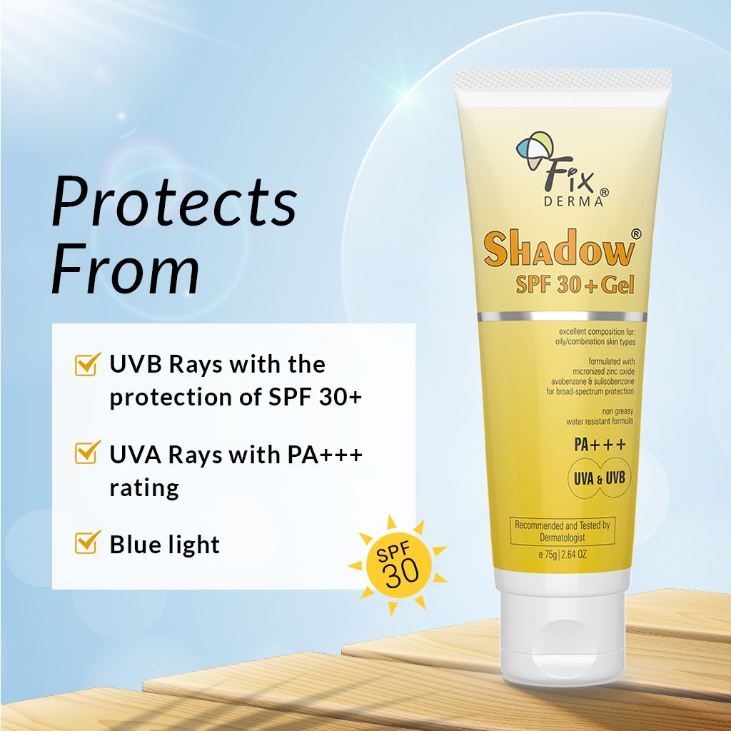 Fixderma Shadow SPF 30+ Gel view 2