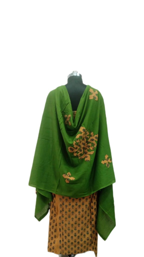 Gulmohur Cotton Patch work Suit view 2