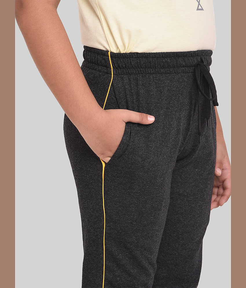 Neo Garments Pack of 1 Boys Cotton Trackpant ( Gray ) view 2