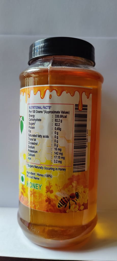 HONEYMORE - 1Kg Bottle of Natural Raw Honey view 2