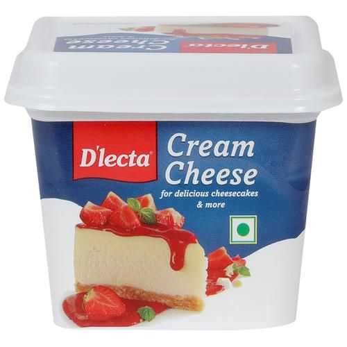 D'lecta Cream Cheese For Delicious Cheesecakes & More, 150 g Tub