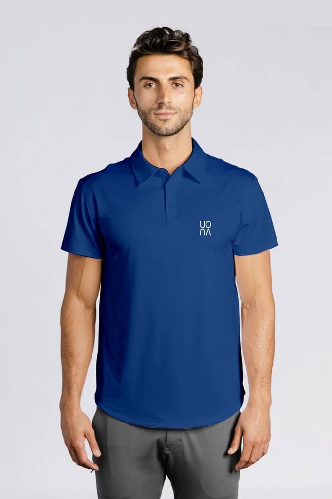 Recycled Polyester Polo T-shirt view 2