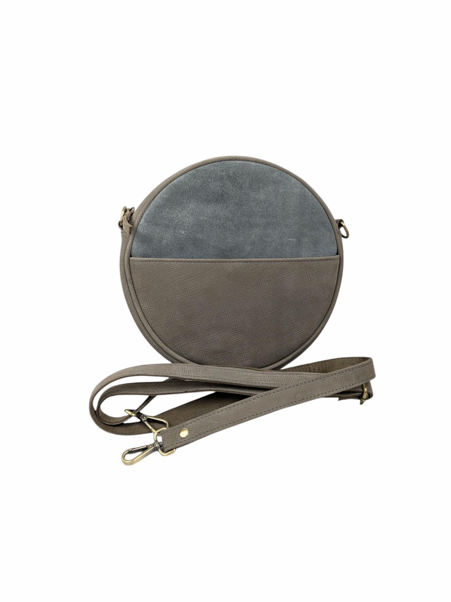 Ladies Sling Bag Round Grey Color view 2