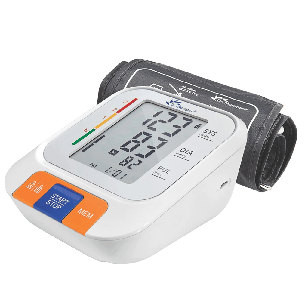 DR. MOREPEN EMZMOREPEN-BP15 Blood Pressure Monitor (White) | Blood Pressure Reading Machine Price