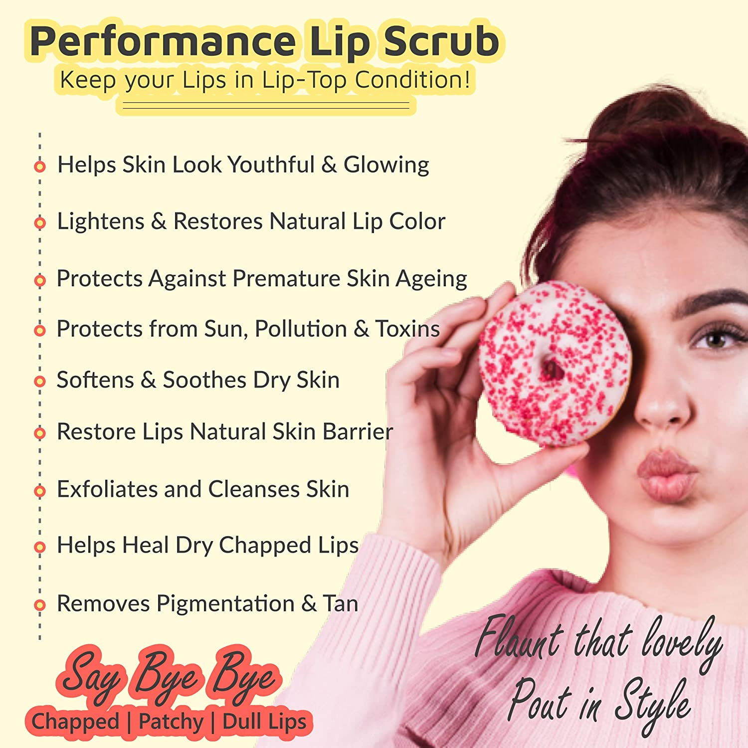 SolaceDeArtisan Himalayan Pink Salt Rehydrating & Polishing EO Lip Scrub, 20 gm view 2