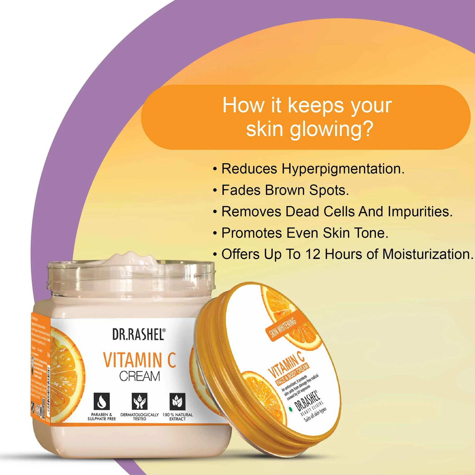 Vitamin C Cream - 380 Ml view 2
