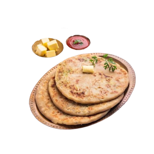 Special Aloo ka Paratha with Cheese & Paneer (1 Pcs)