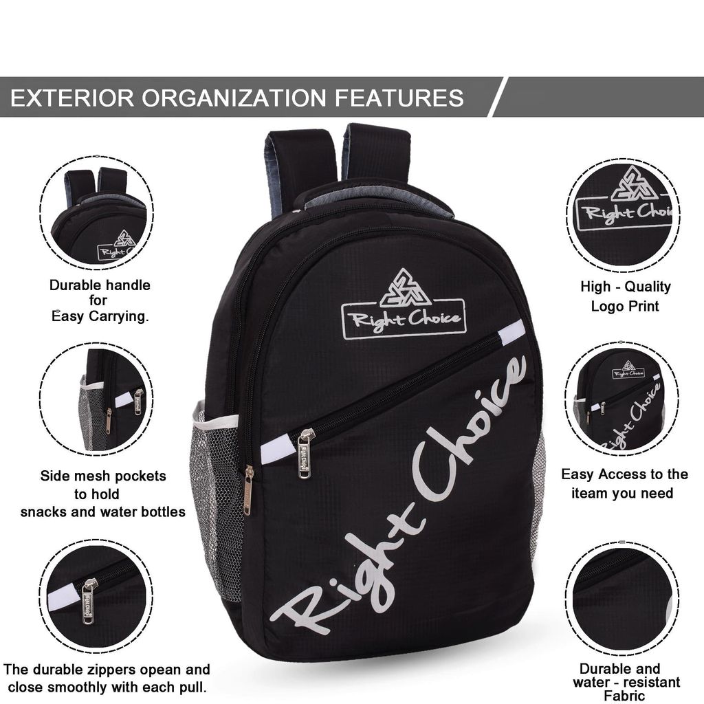 RIGHT CHOICE Large 45L Laptop Backpack Daily use Unisex office/school/college Laptop Backpack view 2