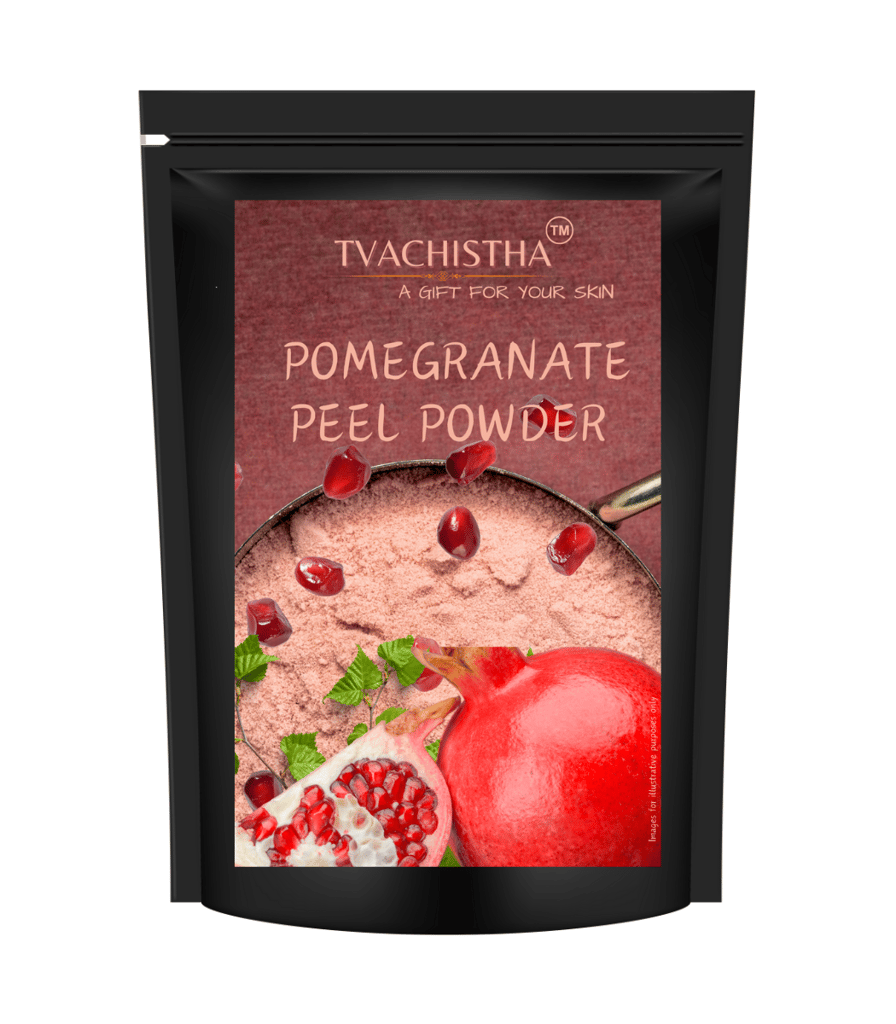 Tvachistha Pure, Natural & Organic Pomegranate Peel Powder for Skin Care & Hair Care | Anti-oxidant Rich | Acne & Hair Fall Treatment | Anar Powder – 100g view 2
