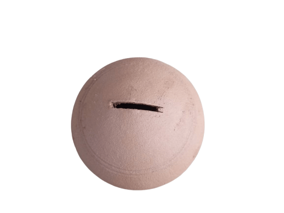 Handmade Ceramic Money Bank view 2